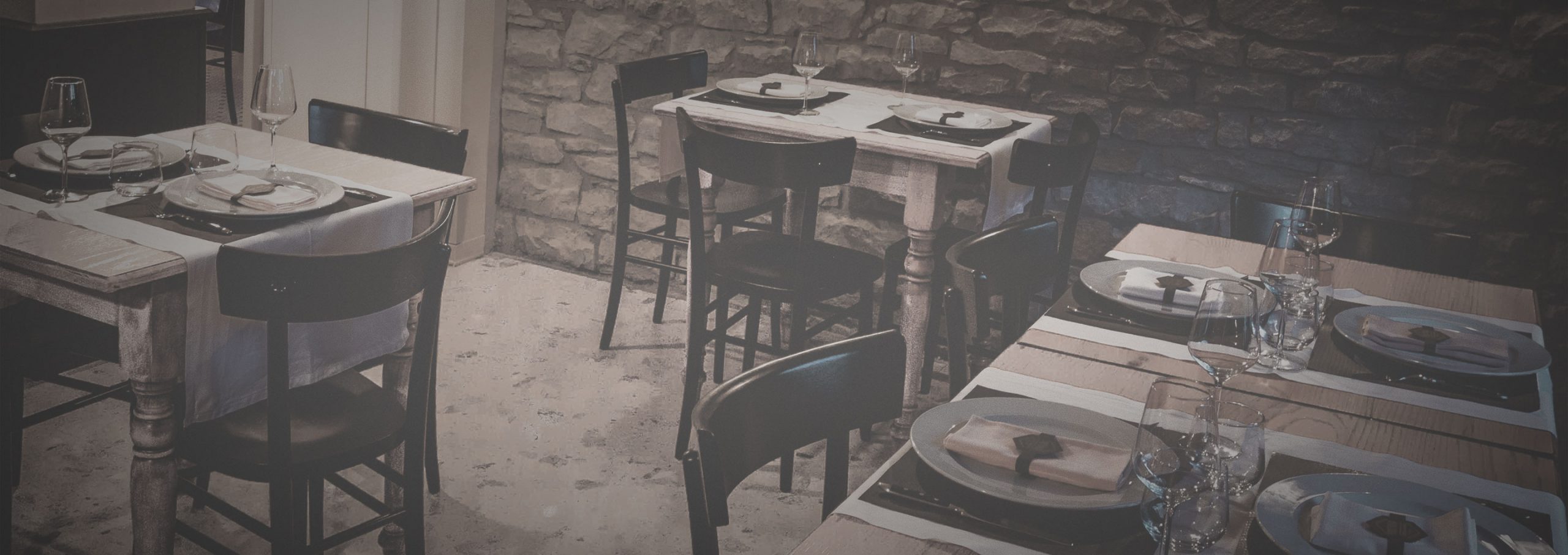 mise en place trattoria città d'umbria, prenotazione tavoli